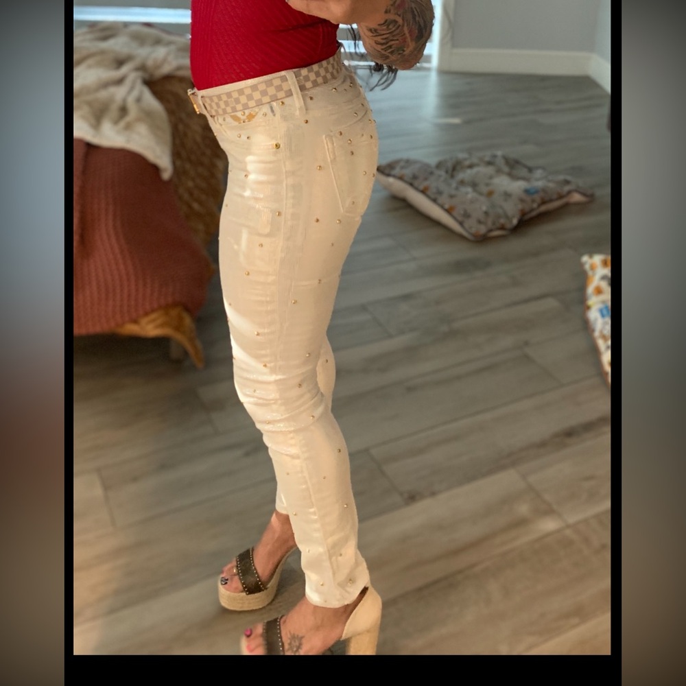 Beautiful sexy Robin Jeans worn once paid $650 for them